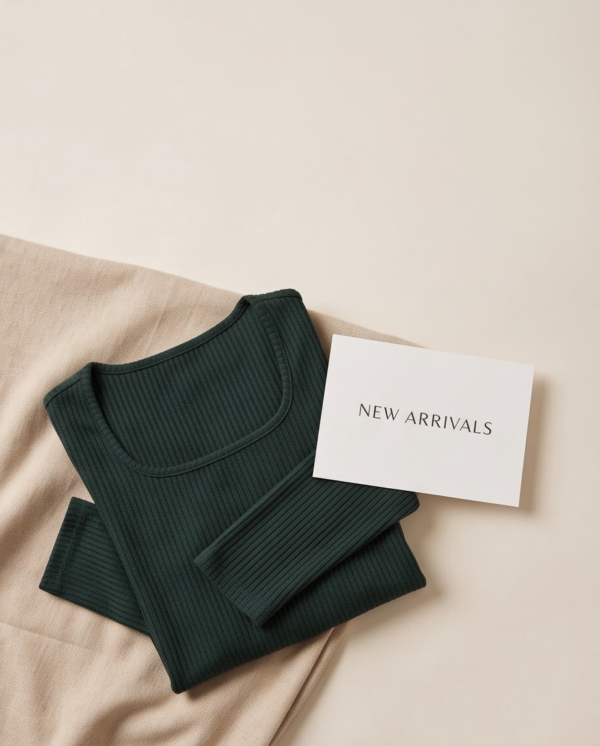 Old Navy Ribbed Knit Fit-and-Flare Dress – Forest Green, S