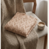Primark Cable Knit Mock Neck Sweater – Beige/Cream, XS